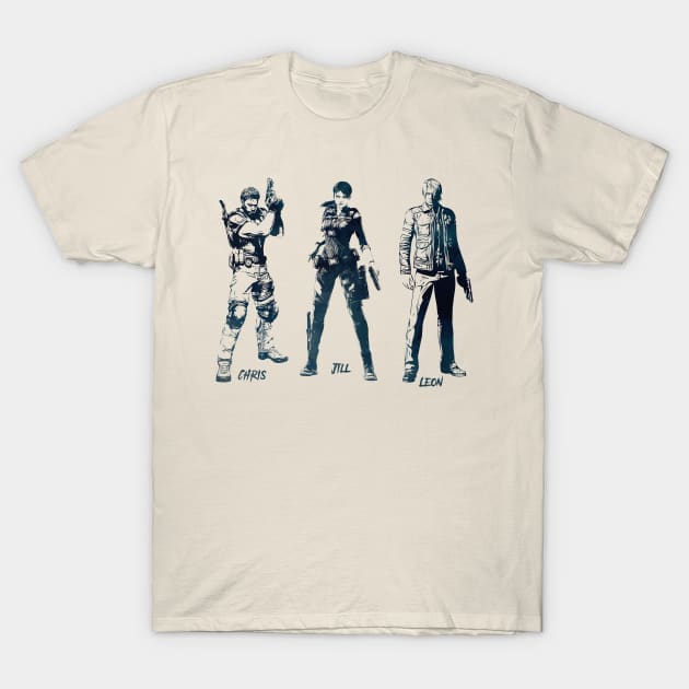 Resident Evil LEGENDS T-Shirt by Naumovski